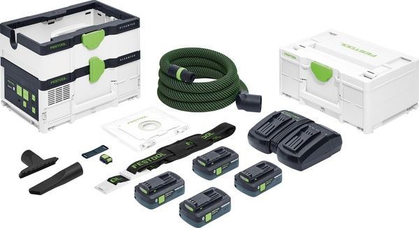 Аккумуляторный пылеудаляющий аппарат CLEANTEC CTLC SYS HPC 4.0 I-Plus Festool 576944 576944 фото