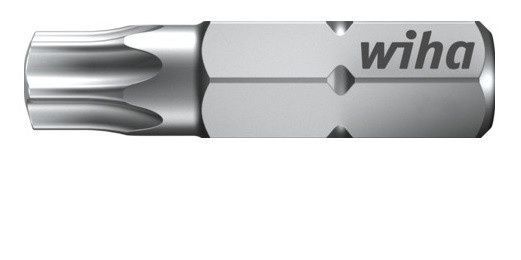 Біти 20 IPR х 25 мм Torx Plus Pentalobe security insert bits з центральним отвором Wiha 26348 26348 фото
