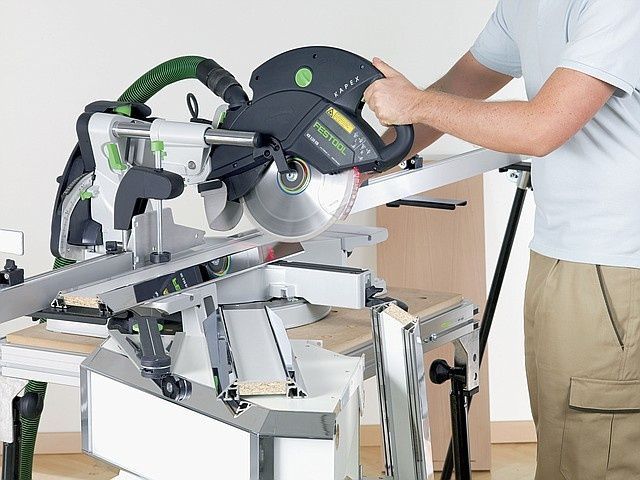 Пила торцювальна з протяжкою KAPEX KS 120 REB-Set-MFT Festool 576663 576663 фото