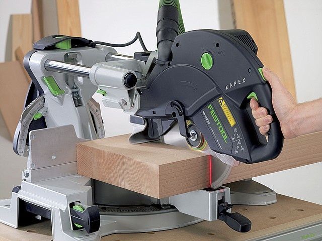 Пила торцювальна з протяжкою KAPEX KS 120 REB-Set-MFT Festool 576663 576663 фото