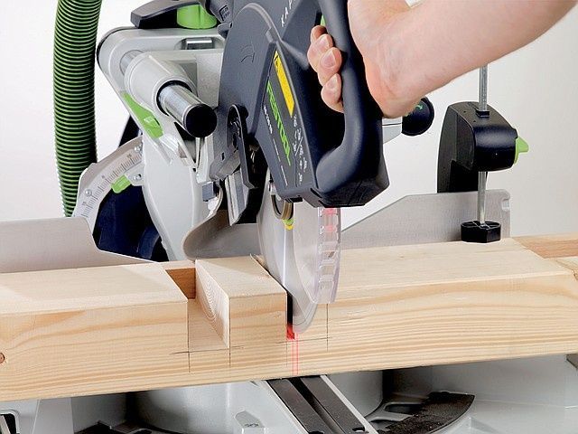 Пила торцювальна з протяжкою KAPEX KS 120 REB-Set-MFT Festool 576663 576663 фото