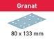Шліфувальні листи 1 штука Granat STF 80 x 133 мм P320 GR/1 Festool 497125/1 497125/1 фото 2