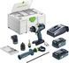 Акумуляторний дриль-шурупокрут QUADRIVE TDC 18/4 5.0/4.0 I-Set Festool 577612 577612 фото 1