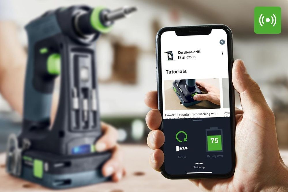 Акумуляторний дриль-шурупокрут CXS 18-Basic Festool 576882 576882 фото