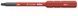 Біта чотиригранник 2.3 Robertson 1 SoftFinish electric slimBit Wiha 35510 35510 фото 1