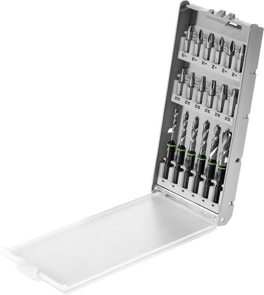 Набор свёрел и бит в кассете BKS SYS3 D3-8 K CE/W Festool 577395 577395 фото
