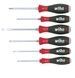 Набор отверток SL Slotted (шлиц)/PH сплошные шестигранные жала с шестигранником под гаечный ключ Wiha 21250 21250 фото 7