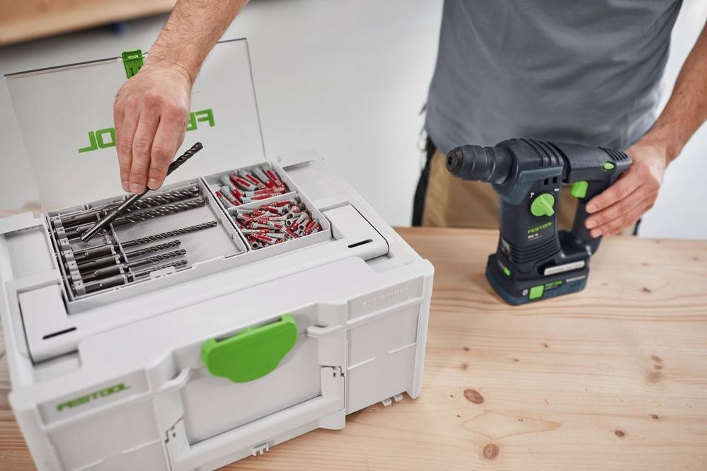 Набор свёрел в кассете BKS SYS3 D4-10 CE/S Festool 577397 577397 фото