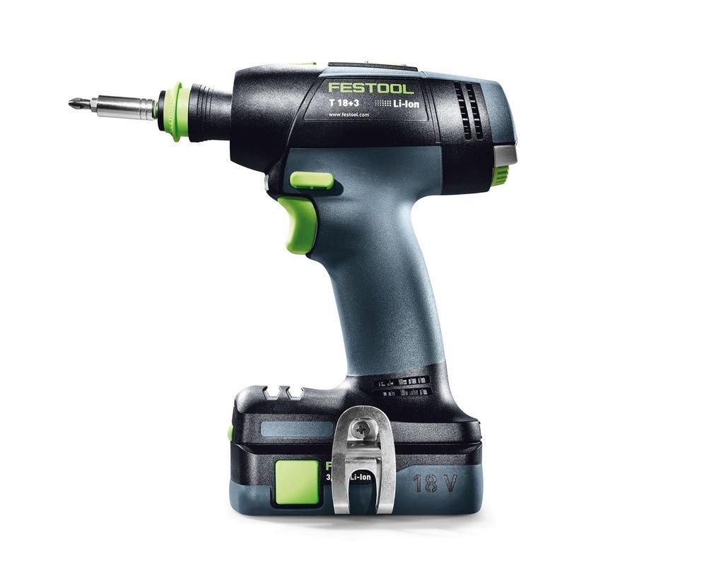 Акумуляторний дриль-шурупокрут Т 18+3 HPC 4.0 I-Plus Festool 576446 576446 фото