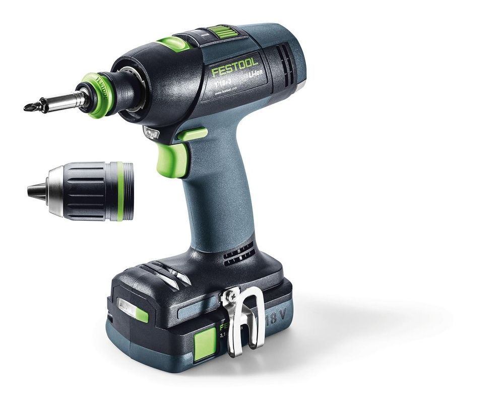 Акумуляторний дриль-шурупокрут Т 18+3 HPC 4.0 I-Plus Festool 576446 576446 фото