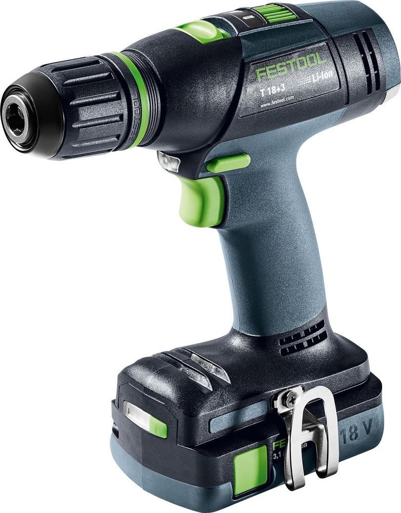Акумуляторний дриль-шурупокрут Т 18+3 HPC 4.0 I-Plus Festool 576446 576446 фото
