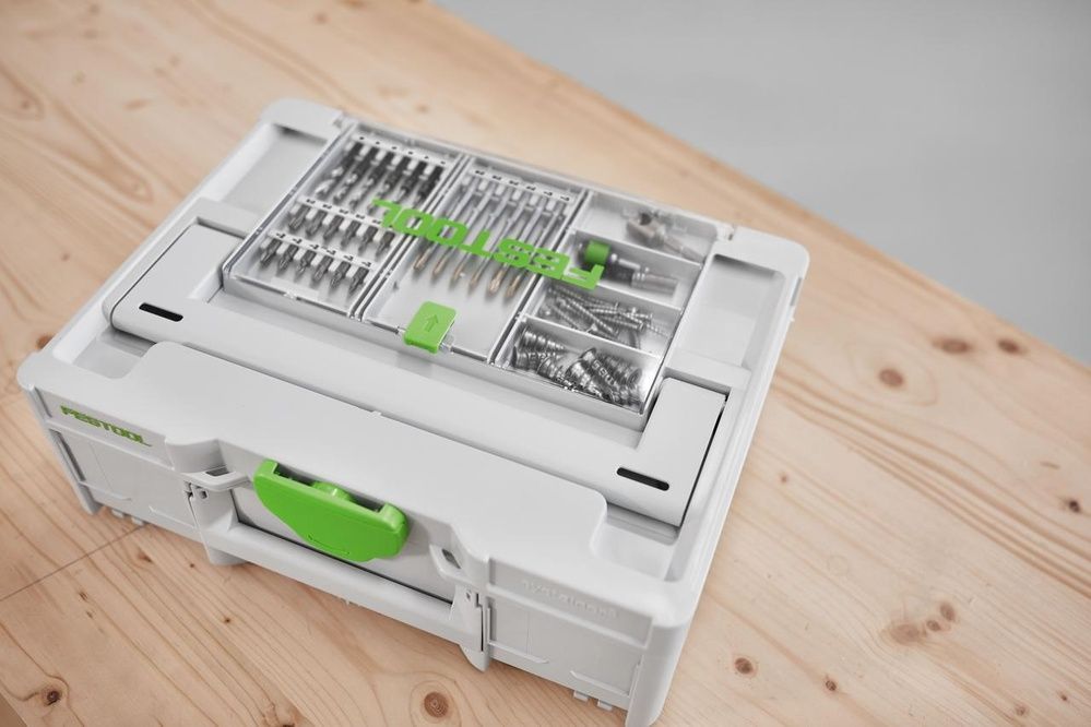 Набір біт у касеті BKS SYS3 100 мм CE Festool 577399 577399 фото