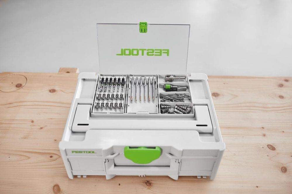 Набір біт у касеті BKS SYS3 100 мм CE Festool 577399 577399 фото