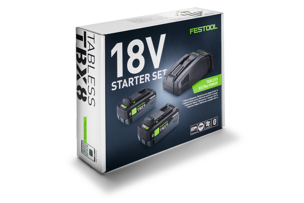 Енергетичний комплект Energie-Set 18 В 2xTBX8/SCA16 Festool 578892 578892 фото