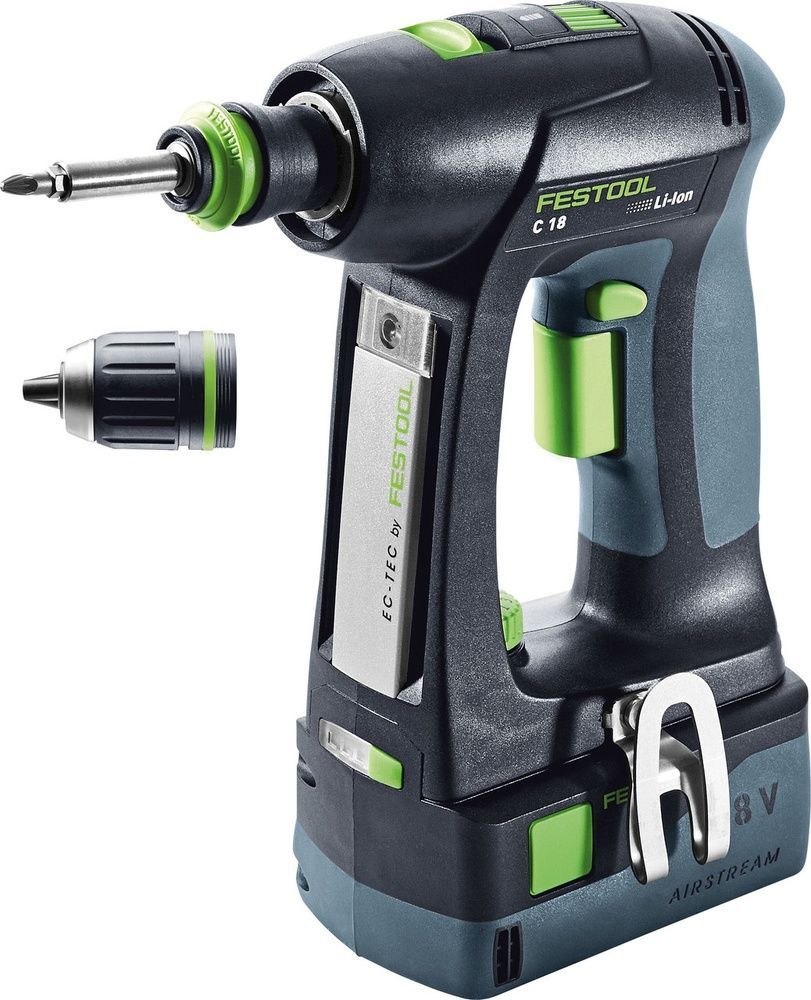 Акумуляторний дриль-шурупокрут C 18 Li 5.0 Plus Festool 574738 574738 фото