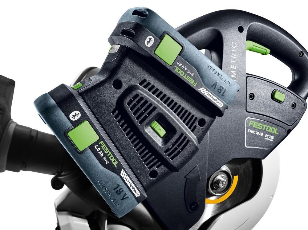 Акумуляторна торцювально-усовочна пила SYMMETRIC SYMC 70 EBI-Plus Festool 577464 577464 фото
