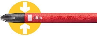 Набір діелектричних викруток SL / PH / SL/PZ SoftFinish electric slimFix Xeno Wiha 38362 38362 фото