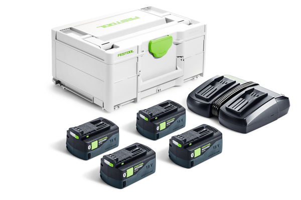 Енергетичний комплект Energie-Set SYS 18V 4xHP5.0/TCL6DUO Festool 578681 578681 фото