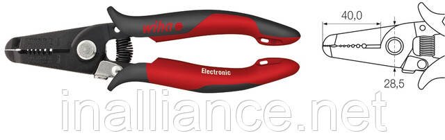 Знімач ізоляції Electronic Wiha 33472