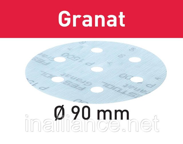 Шлифовальные круги 1 штука Granat STF D90/6 P1200 GR/1 Festool 498329/1