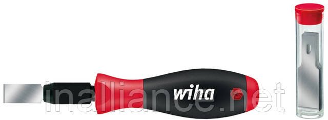 Шабер универсальный c 10 острыми запасными жалами ширина 13 мм SoftFinish Wiha 26920